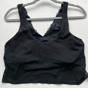 Aerie reversible bralette shirt, Size XL